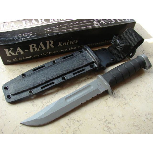 美国卡巴D2钢KaBar1221战术刀